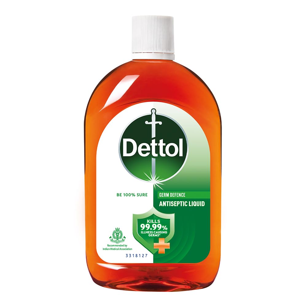 Dettol Antiseptic Liquid for First Aid, Surface Disinfection and